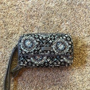 Vera Bradley wallet with wrist handle